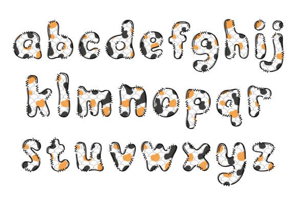 Koi Font PNG with transparent background - Preview 2