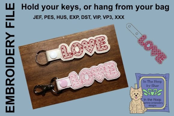 Love Key Fob or Shower Favor