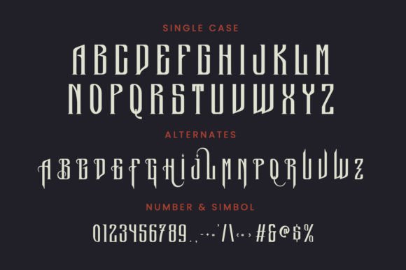 Mife Althar Font PNG with transparent background - Preview 6