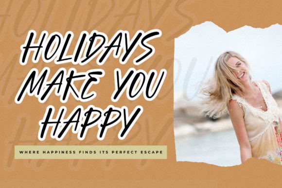 Ruby Buster Font PNG with transparent background - Preview 4