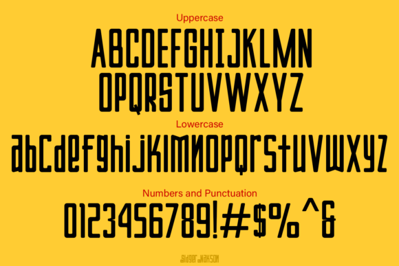 Sidger Nakson Font PNG with transparent background - Preview 5
