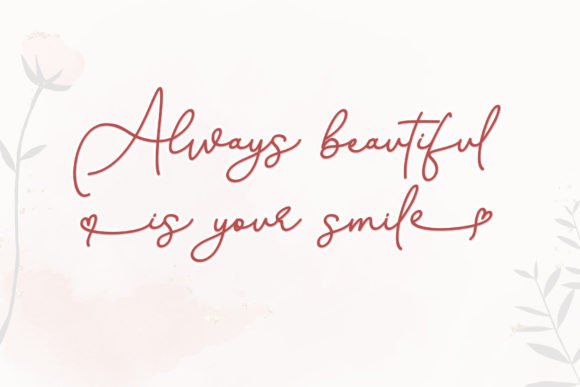 Alywita Love Font - Preview 1