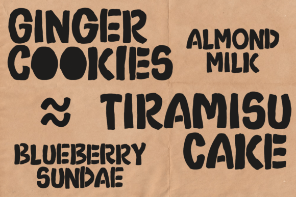 Bandots Font - Preview 2