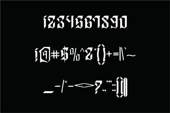 Blade Font - Preview 5