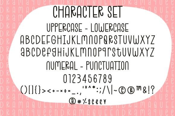 Drama Queen Font - Preview 4