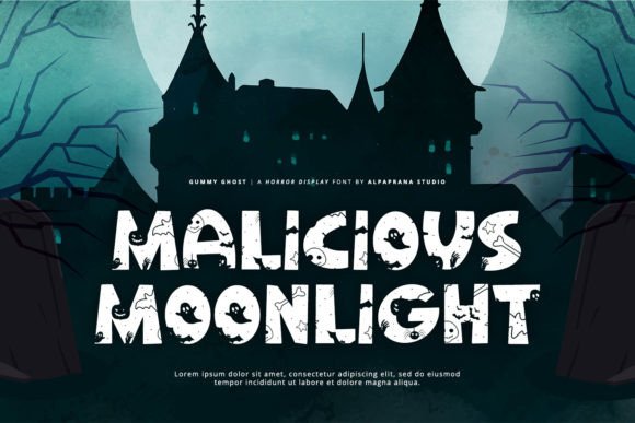 Gummy Ghost Font - Preview 4