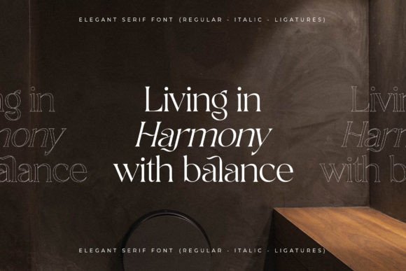 Hefigrah Font PNG with transparent background - Preview 4