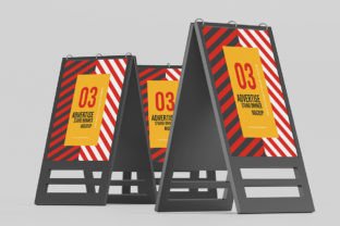 Stand Banner Mockup Graphic by sujhonsharma · Creative Fabrica