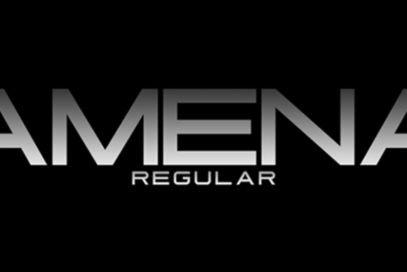 Amena - Regular Font - Preview 2