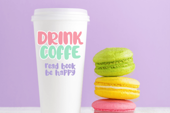 Prety Crafs Font PNG with transparent background - Preview 4
