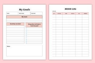 2024 Vision Board Planner Canva Template Graphic by designmela01 ...