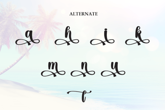 Beauty Beach Font - Preview 6