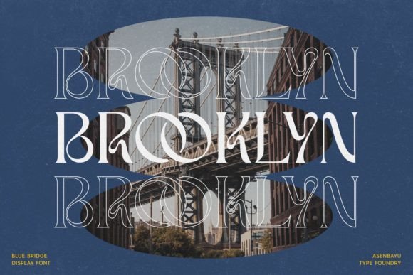 Blue Bridge Font - Preview 1