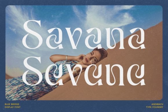 Blue Bridge Font - Preview 3