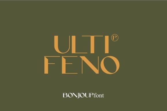 Bonjour Font - Preview 1