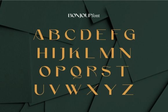 Bonjour Font - Preview 5