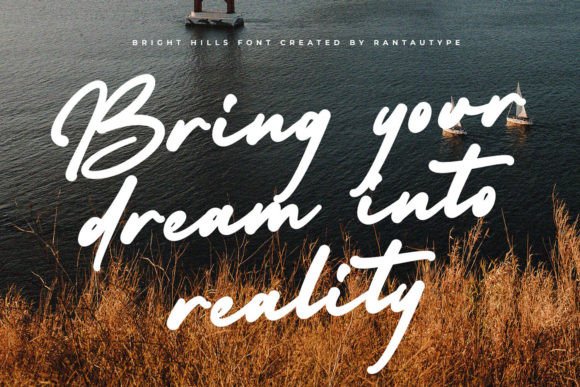 Bright Hills Font - Preview 1