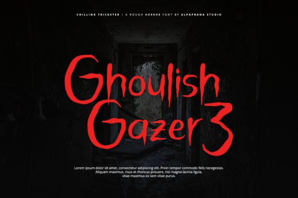 Chilling Trickster Font - Preview 1