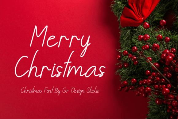 Christmas Carnaval Font - Preview 1