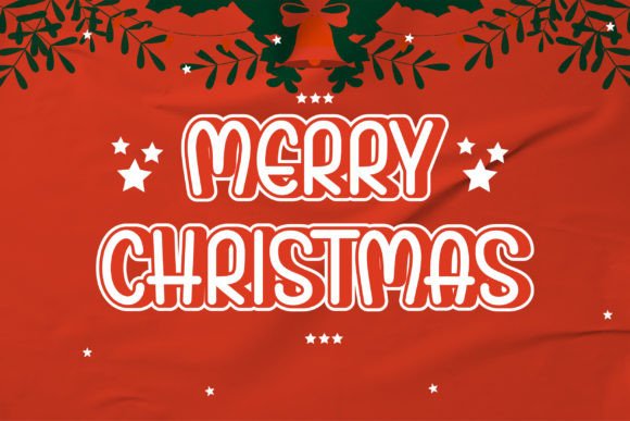 Christmas Lovely Font - Preview 1