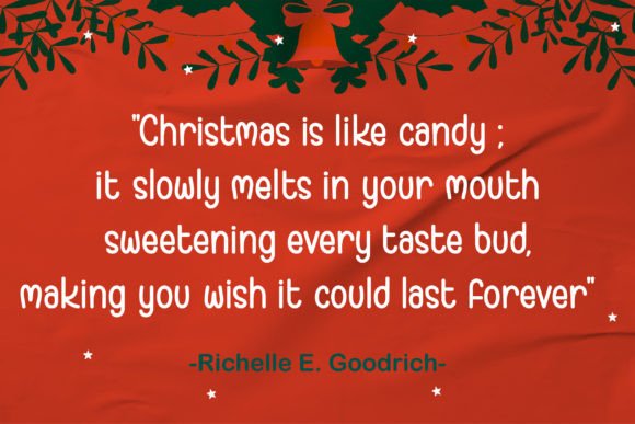 Christmas Lovely Font - Preview 3