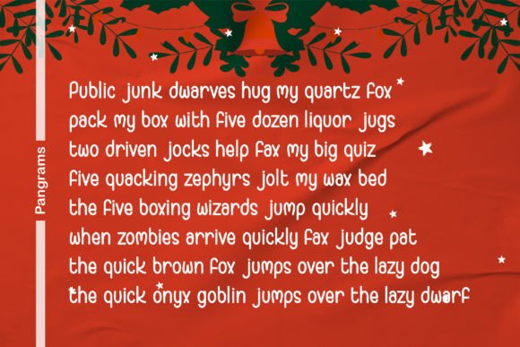Christmas Lovely Font - Preview 4