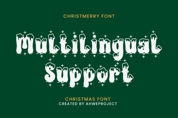 Christmerry Font PNG with transparent background - Preview 2