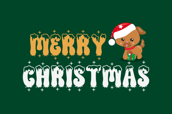Christmerry Font PNG with transparent background - Preview 3