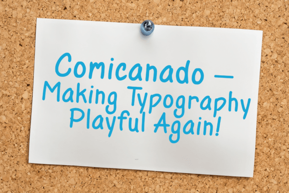 Comicanado Font - Preview 2