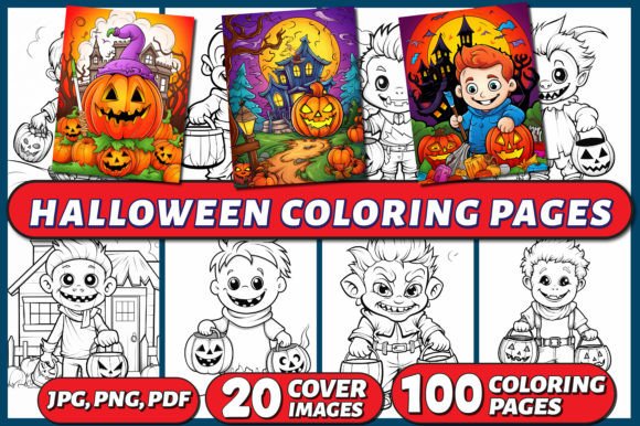 Cute Halloween Coloring Pages Vol 03