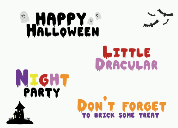 Dripping Melting Font - Preview 2