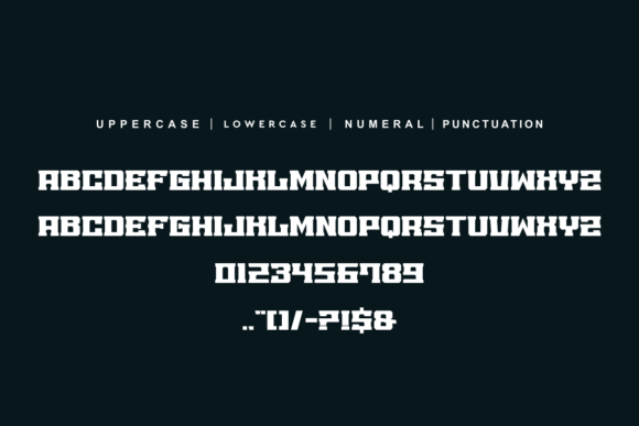 Gamer Roster Font - Preview 4