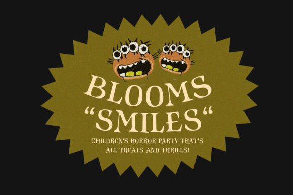 Haunted Gallery Font PNG with transparent background - Preview 1