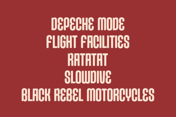 Kracken Font PNG with transparent background - Preview 1
