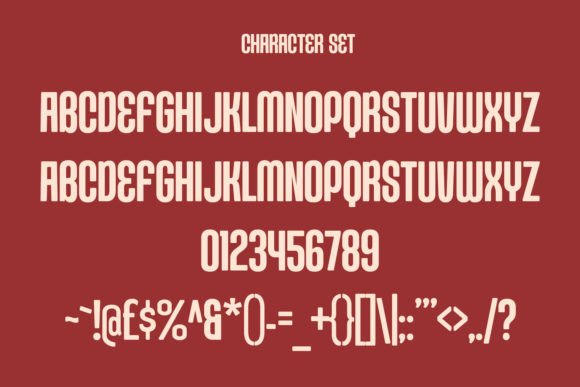 Kracken Font PNG with transparent background - Preview 5