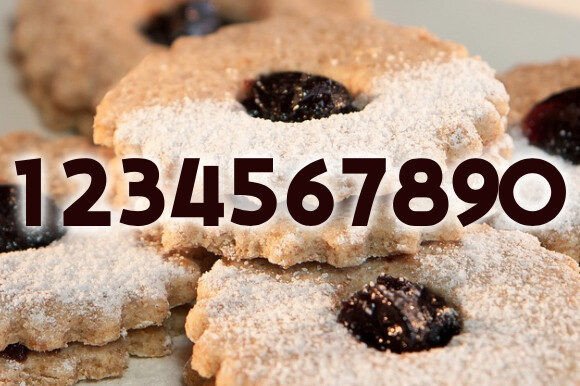 Linzer Augen Font PNG with transparent background - Preview 2