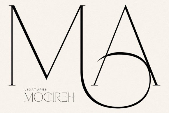 Mochreh Font PNG with transparent background - Preview 6