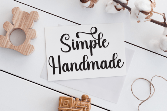 New Beach Font PNG with transparent background - Preview 4