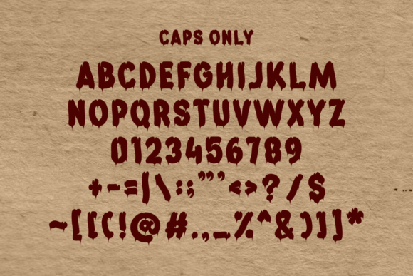Pog's Font PNG with transparent background - Preview 2