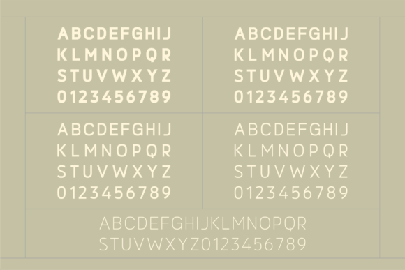 Prestice Font PNG with transparent background - Preview 3