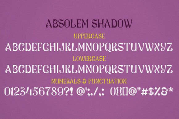 Absolem Font - Preview 5