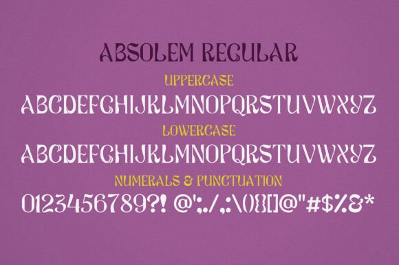Absolem Font - Preview 6