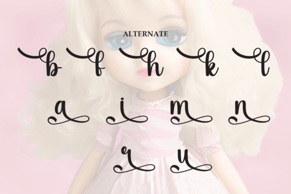 Barbie Chubby Font - Preview 6