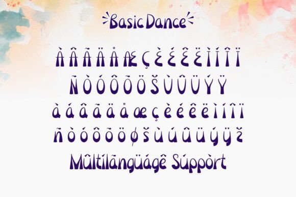 Basic Dance Font - Preview 6