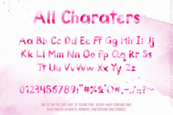 Bloody Mary Font - Preview 5
