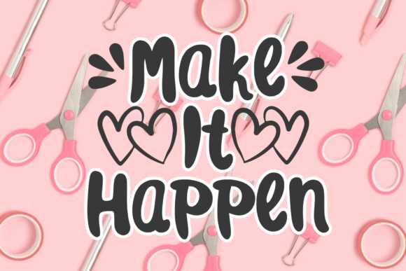 Crafbold Font PNG with transparent background - Preview 1