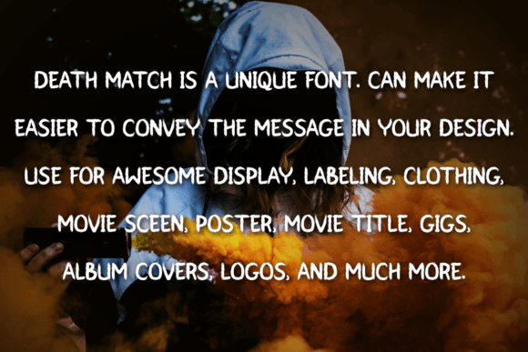 Death Match Font - Preview 3