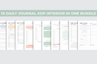 Daily Journal Kdp Interior Bundle Graphic by musamahamud81 · Creative ...