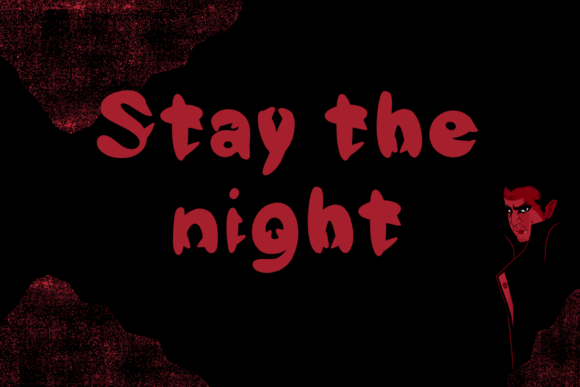 Dracula Font - Preview 1