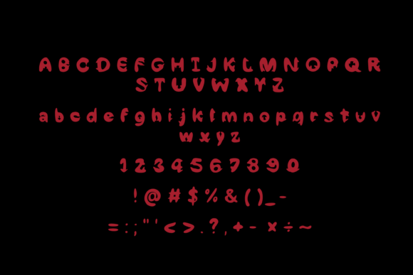 Dracula Font - Preview 4
